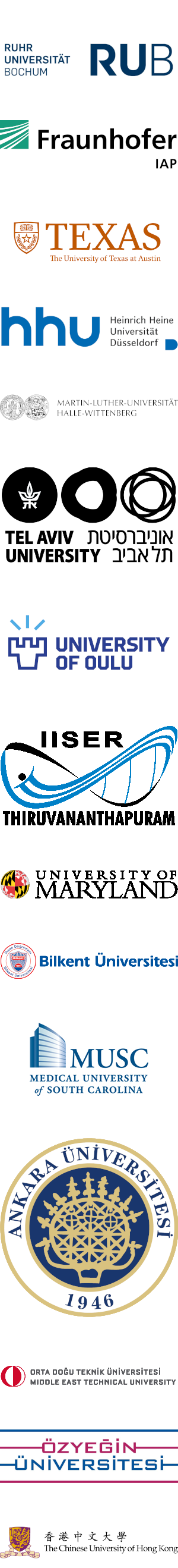 Logos of our collaborators.